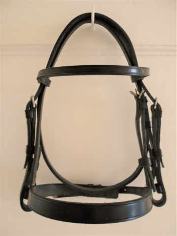 MINI SHETLAND IN HAND SHOW BRIDLE WITH 48" LEAD REIN 